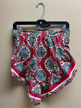 Free People Bandana Paisley Print Crop Top